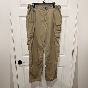 511 Tactical Mens Pants 38x34‎ Khaki Tactical Series Outdoors Fishing Hunting